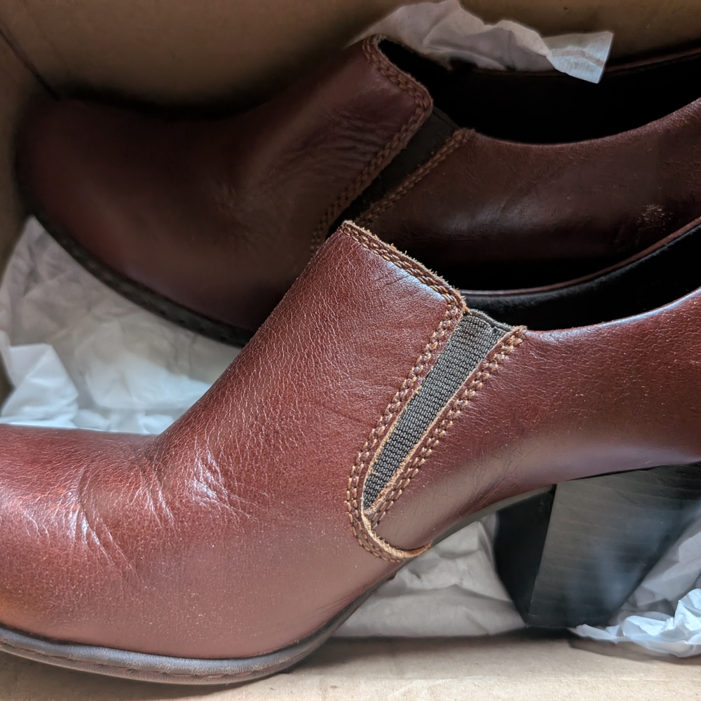 Brown Leather Women's Shoes